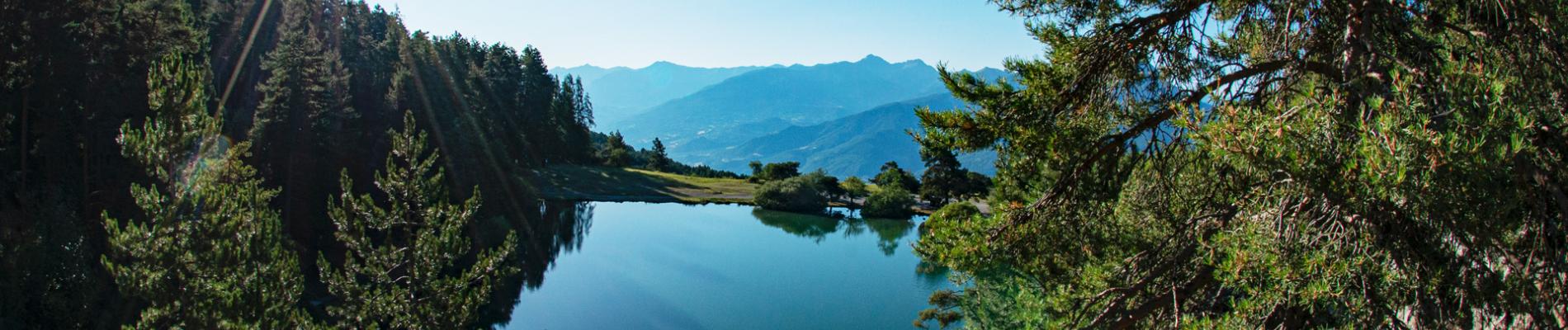 lac vu de haut